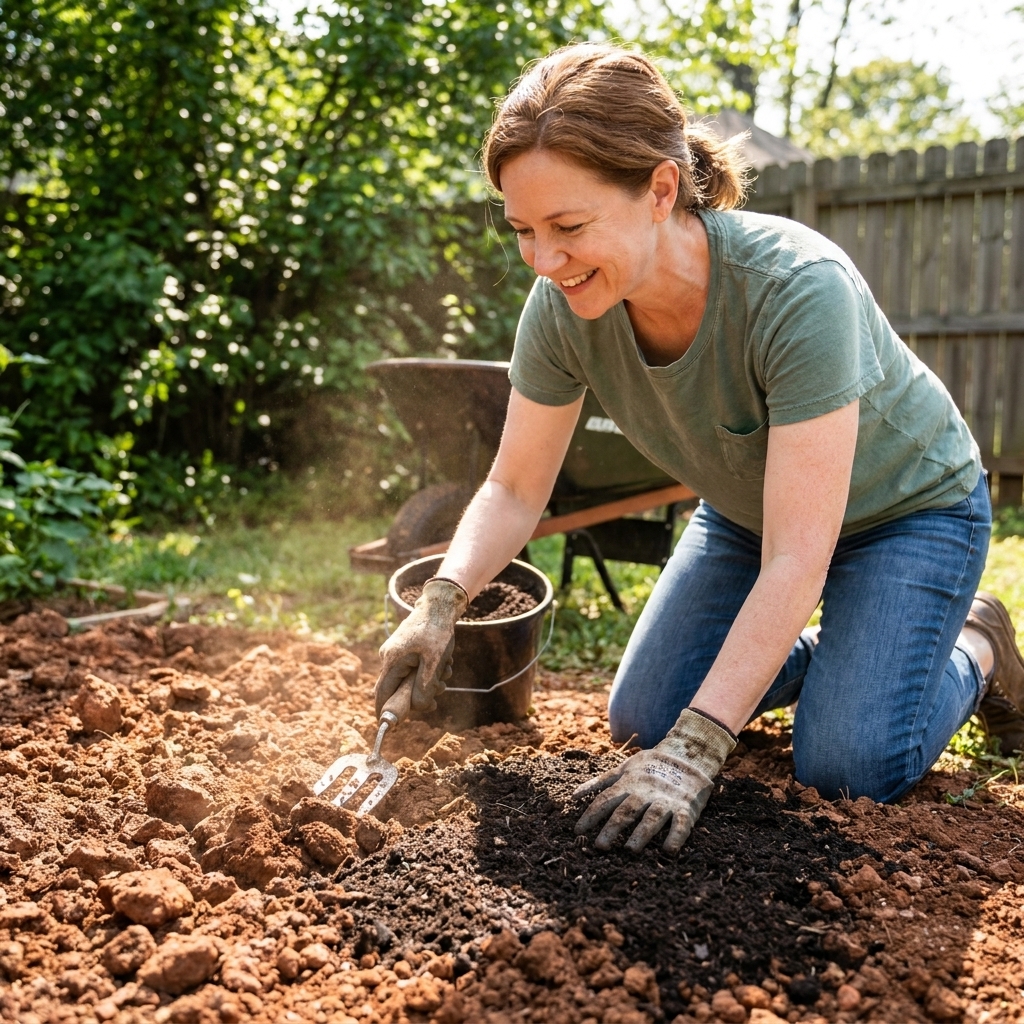 Break Up Heavy Clay Soil Without Wrecking It