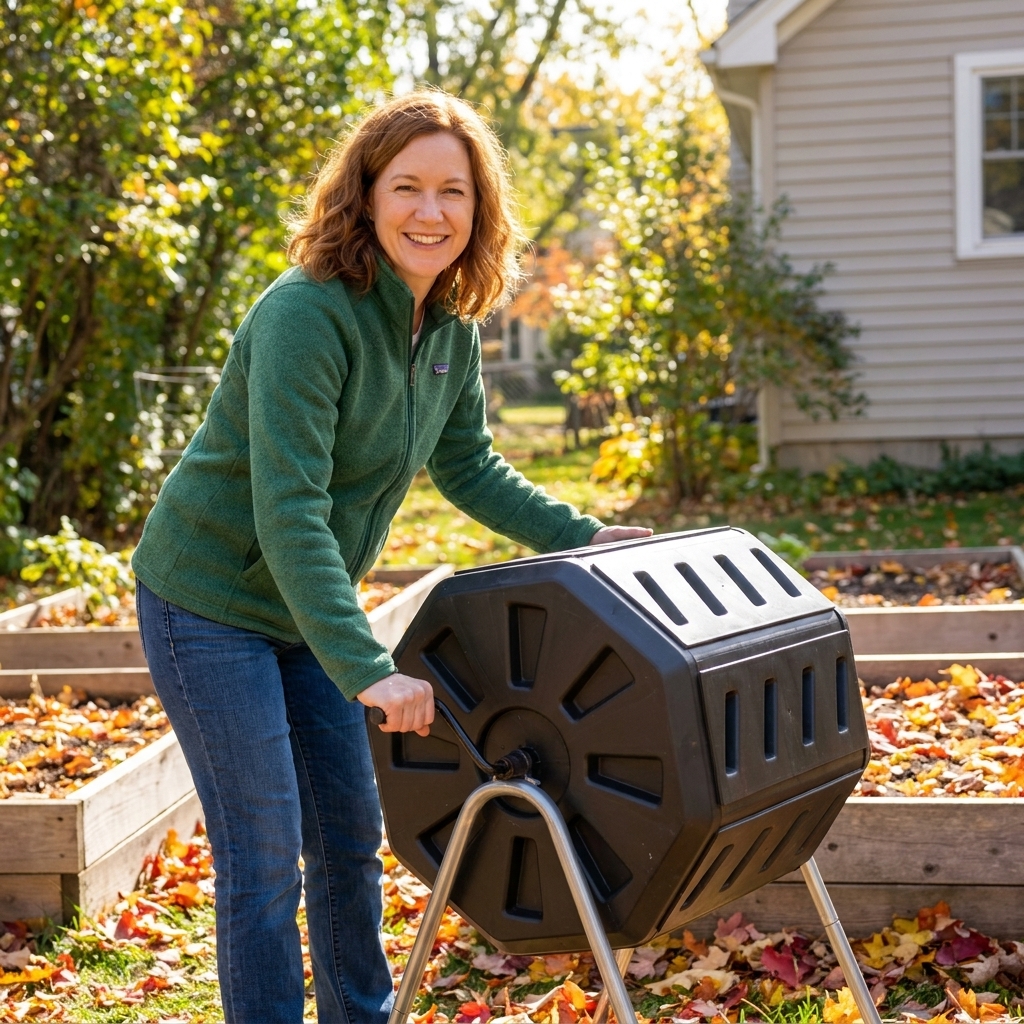 Compost Tumblers vs. Stationary Bins